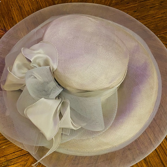 Vintage MARZI Neiman Marcus Gray Derby Hat main image 8